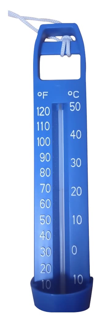 Aquaculture thermometer for monitoring fish farm water temperature